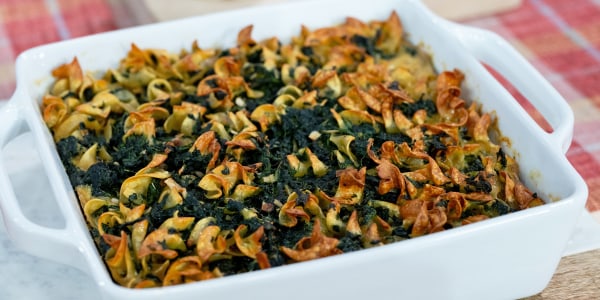 Spinach Noodle Casserole