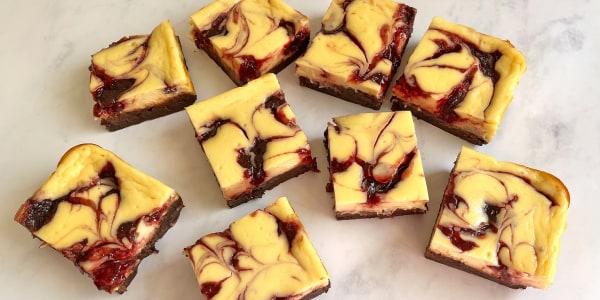 Black Forest Cheesecake Brownies