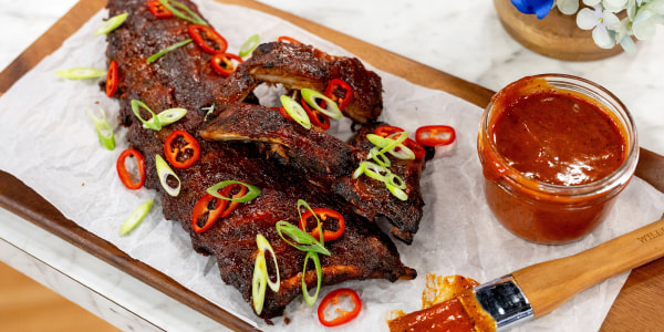 Sweet and Spicy Dr Pepper Ribs