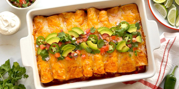 Make-Ahead Chicken Enchiladas