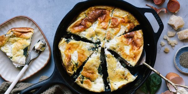 Spinach Ricotta Frittata