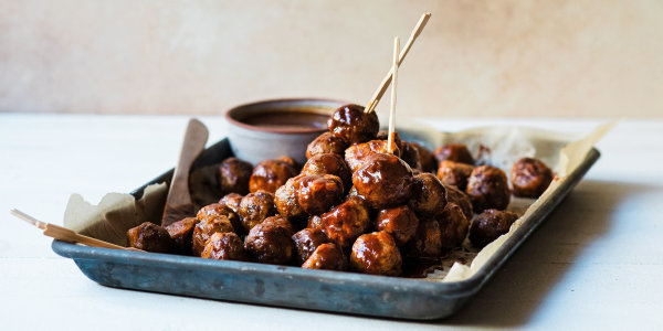 Mini Barbecue Meatballs