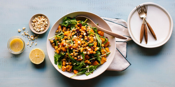 Butternut Squash and Arugula Salad 