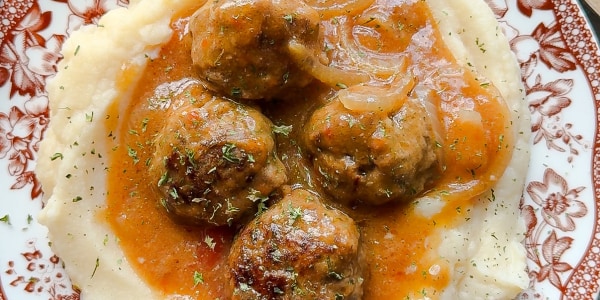 Salisbury Steak Meatballs