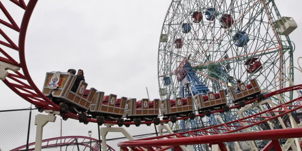 It's a scream at Coney Island