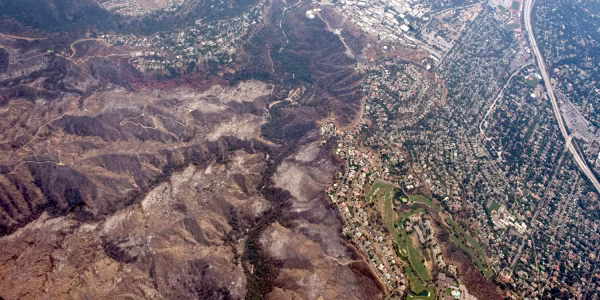 Blazes scorch L.A. canyons