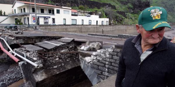 Floodwaters ravage Madeira