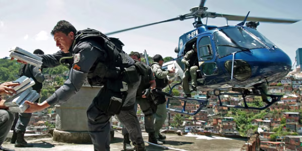 A wave of violence in the slums of Rio de Janeiro 