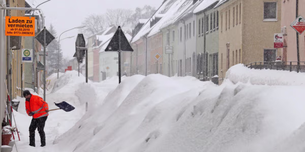 Snow hinders holiday travel across Europe