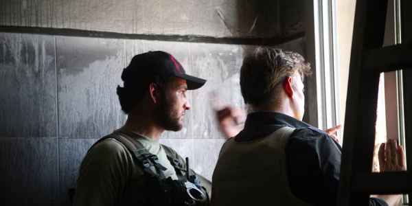 Behind Syrian rebel lines