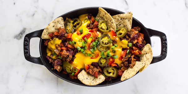 Vegan Chili Cheese Nachos