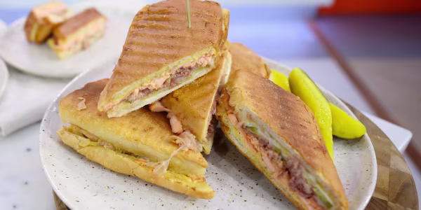 Salmon Cubano Sandwiches
