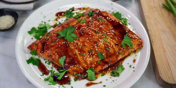 Simple Asian-Inspired Baked Salmon