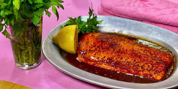 Baked Masala-Spiced Salmon