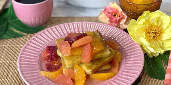 Sunny Citrus Sheet-Pan Pancakes