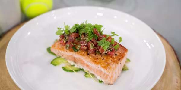 Roasted Faroe Island Salmon
