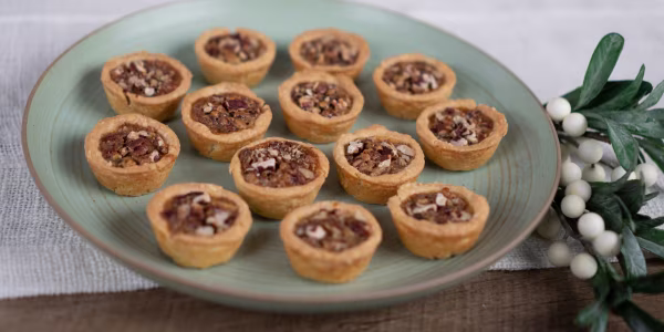 Chocolate-Bourbon Pecan Tassies