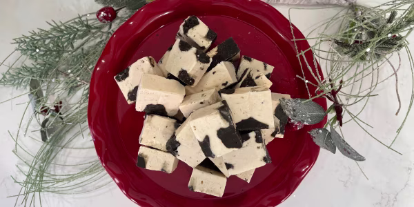 Cookies and Cream Cow Fudge