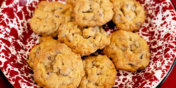 Cowboy Cookies with Cranberries, Chocolate and Coconut