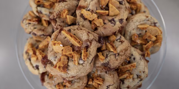 Hot Honeycomb Chocolate Chip Cookies