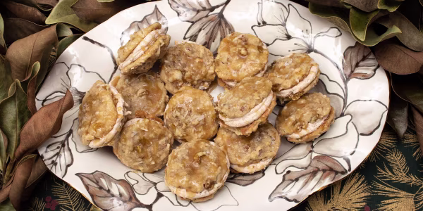 Alabama Lane Cake Cookie Sandwiches