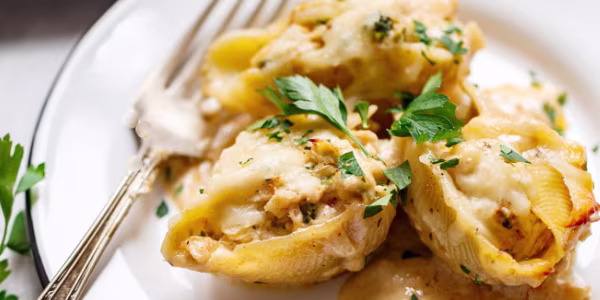 Rotisserie Chicken Stuffed Shells