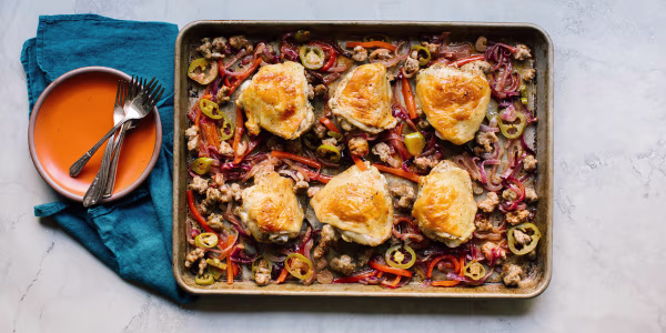 Sheet-Pan Chicken Scarpariello
