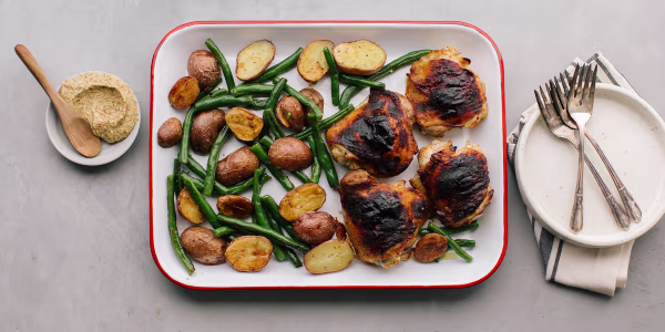 Sheet-Pan Honey Mustard Chicken