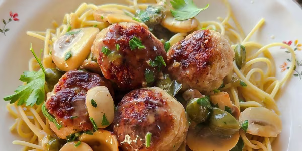 Chicken Piccata Meatballs