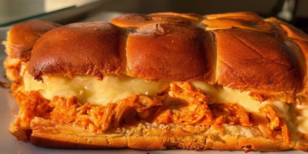 Buffalo Chicken Pull-Apart Sliders