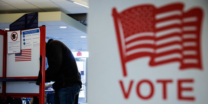 DC: Voters Head to the Polls in Virginia