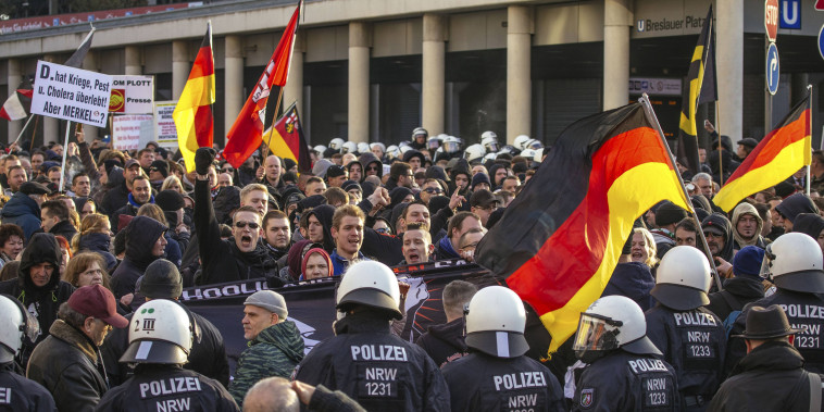 Image: PEGIDA Protests NYE Cologne Sex Attacks