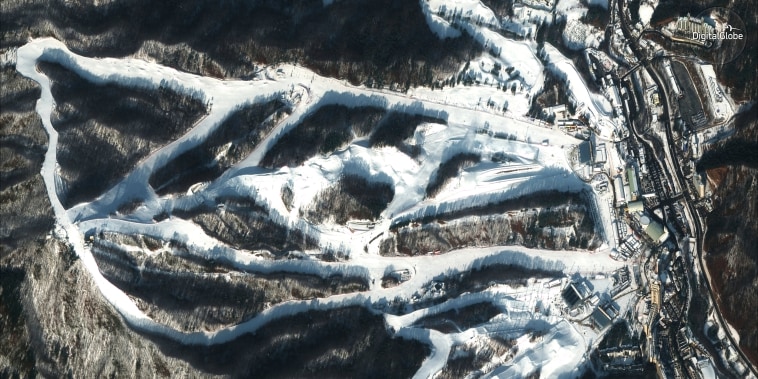 Image: Olympic venues from space