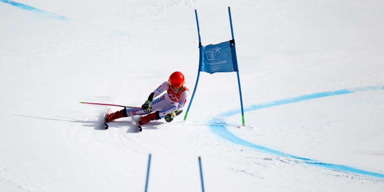 Image: Alpine Skiing - Winter Olympics Day 6