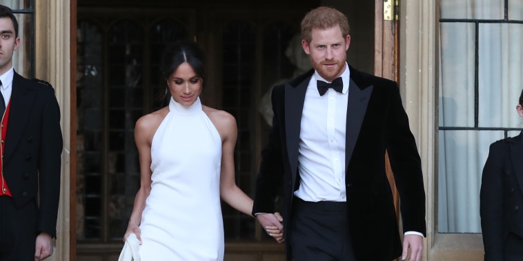 Prince Harry and Meghan at Windsor Castle