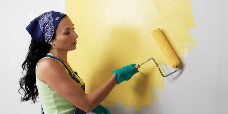 how to paint a room, how to paint a wall, painting techniques