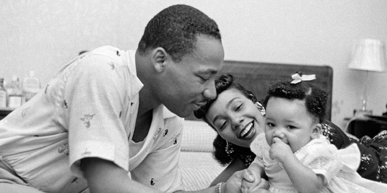 King At Home With His Family