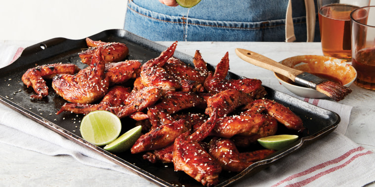 Just a two to four minutes under the broiler yields a crispy wing that's bursting with flavor.