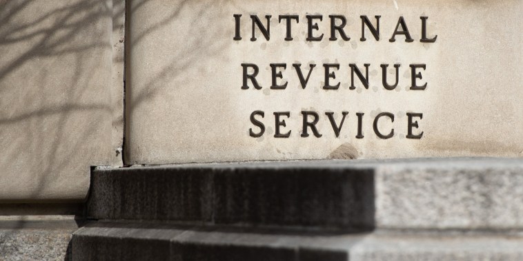 Image: The Internal Revenue Service building in Washington on Jan. 28, 2019.
