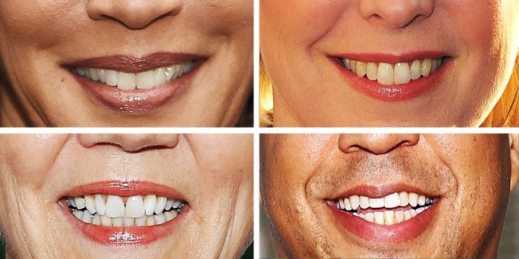 Photo of illustration of smiling candidates.