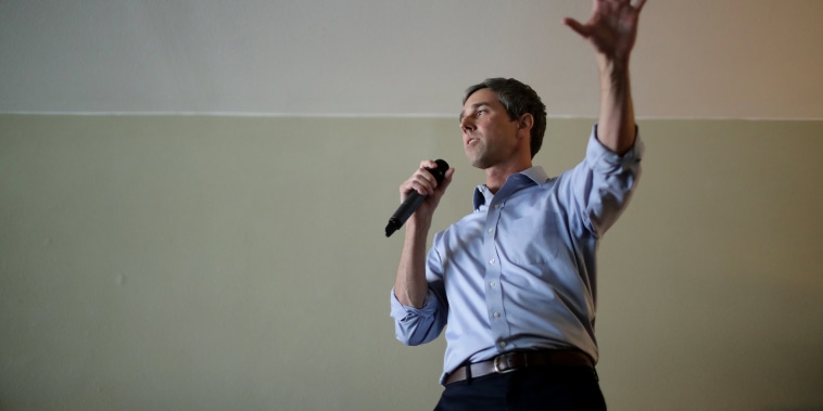 Image: Beto O'Rourke Begins First Campaign Swing In Iowa As A Presidential Candidate