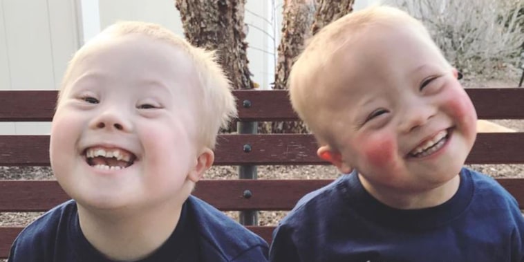 Twin boys with Down syndrome become social media stars