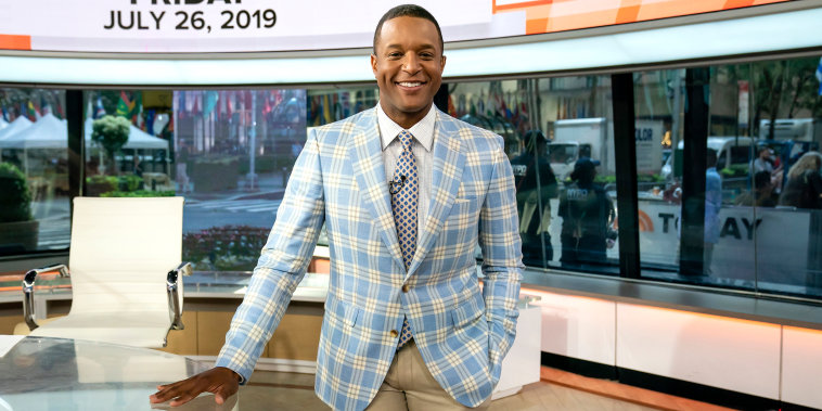 Craig Melvin reveals his son picked out his jacket