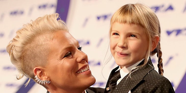 Pink and daughter Willow