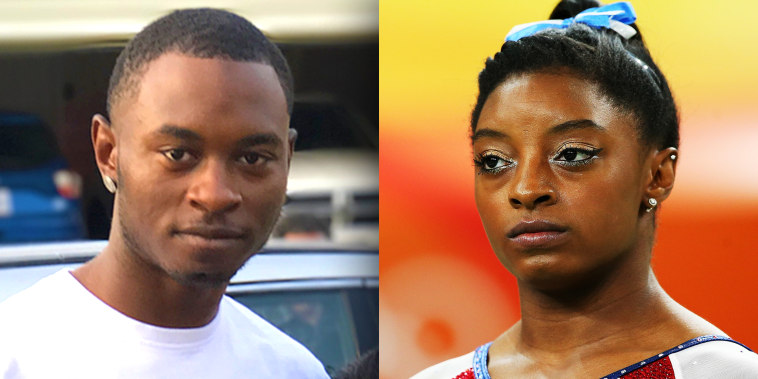 Simone Biles' brother arrested
