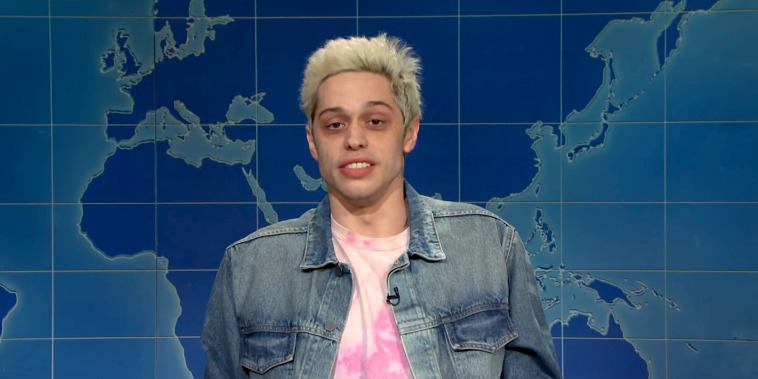 Image: Pete Davidson appears on \"Saturday Night Live\" on Oct. 12, 2019.