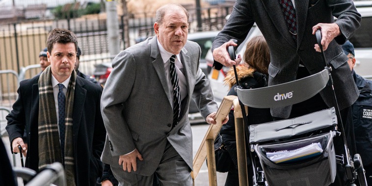 Image: Film producer Harvey Weinstein arrives at New York Criminal Court for his sexual assault trial in the Manhattan borough of New York City