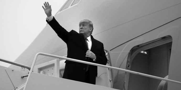 Image: President Donald Trump and Melania Trump depart to Florida