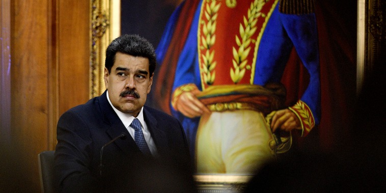 Image: Venezuelan President Nicolas Maduro at the Palacio de Miraflores in Caracas on June 27, 2019.