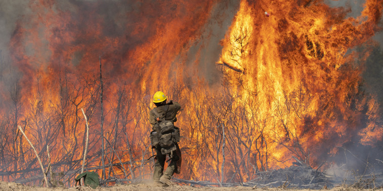Firefighters Battle The Dolan Fire On California's Big Sur Coastline
